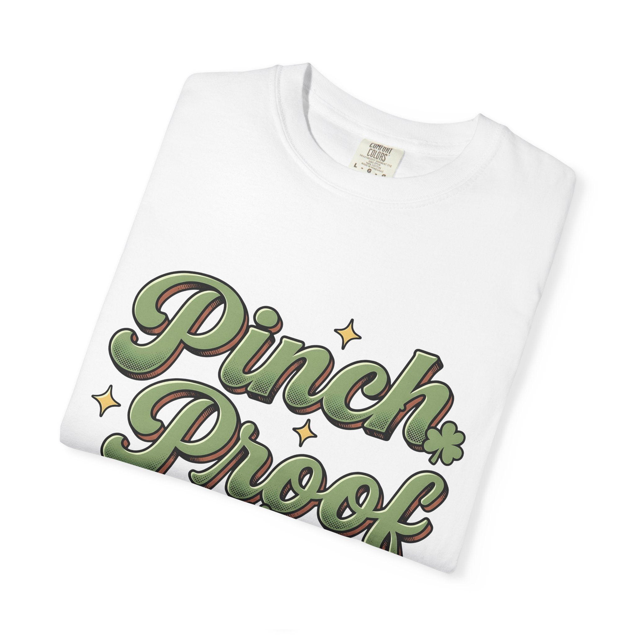 Clover Design Shirt St. Patrick's Day Seasonal Gift Women Classic Tee Shamrock T-Shirt Luck Fan Vintage Tshirt Holiday Graphic Distressed