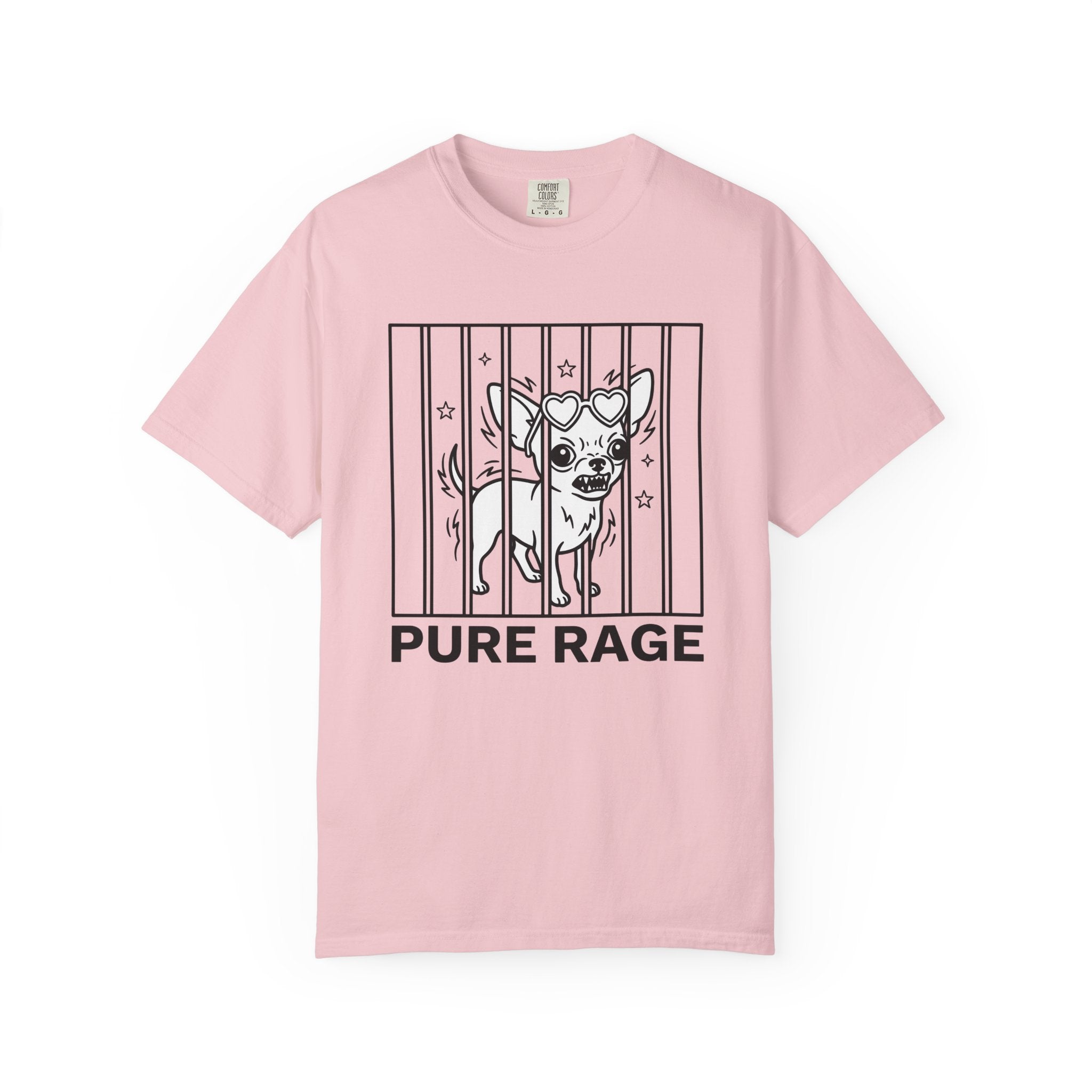 Chihuahua Dog Shirt Funny Pet Gift Women Cartoon Tee Puppy T-Shirt Humor Fan Comic Tshirt Animal Graphic Line Art Heart Sunglasses Tshirt