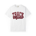 Varsity Lettering Shirt Moms Athletics Gift Women Chunky Tee Monogram T-Shirt Mom Enthusiast Bold Tshirt Sports Graphic Vintage Athletic