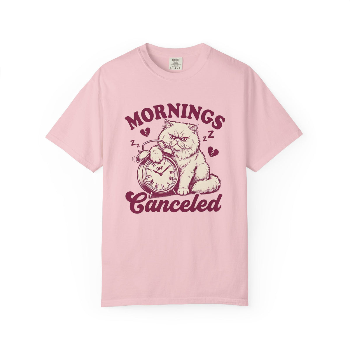 Grumpy Cat Shirt Cat Humor Unisex Gift Vintage Tee Kitty T-Shirt Feline Fan