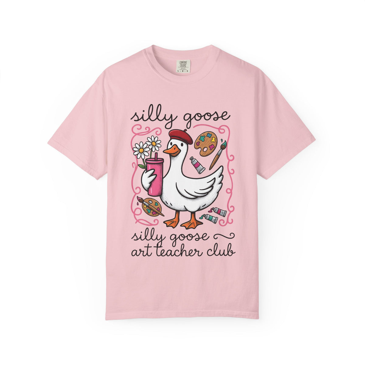 Goose Creative Supplies Shirt Teacher Crafts Unisex Gift Funny Tee Art Supplies