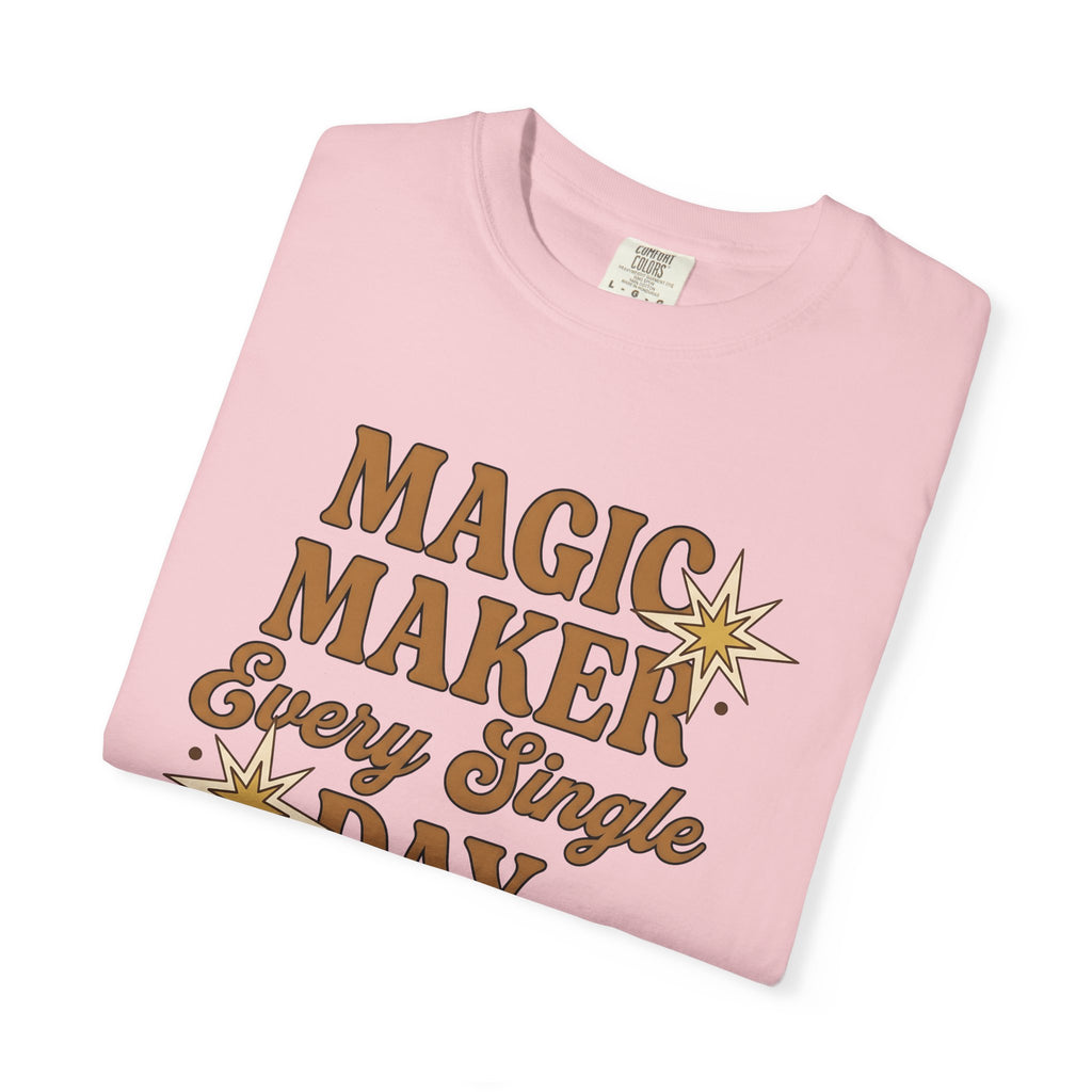 Star Shape Shirt Moms Positivity Gift Women Cartoon Tee Star T-Shirt Motherhood Enthusiast Comic Tshirt Optimistic Graphic Line Art Twinkles