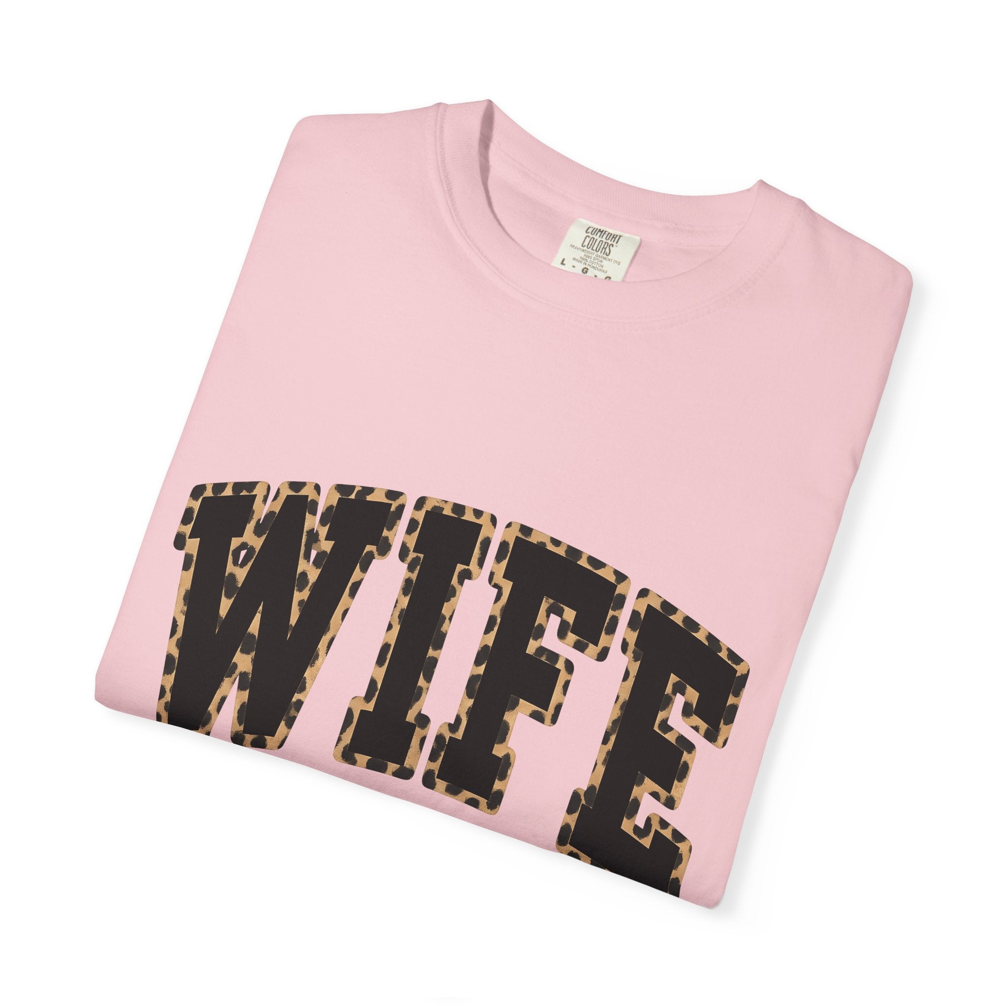 Cheetah Print Font Shirt Moms Keepsakes Gift Women Thick Tee Leopard Print T-Shirt Motherhood Fan Bold Tshirt Memory Graphic Classic Spotted