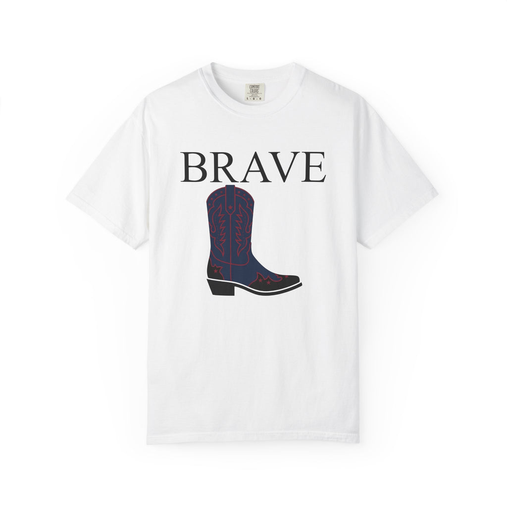 Western Boot Shirt America Cowboy Gift Women Graphic Tee Cowboy Boot T-Shirt American Fan Rodeo Tshirt Graphic Illustration Retro Star