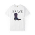 Western Boot Shirt America Cowboy Gift Women Graphic Tee Cowboy Boot T-Shirt American Fan Rodeo Tshirt Graphic Illustration Retro Star