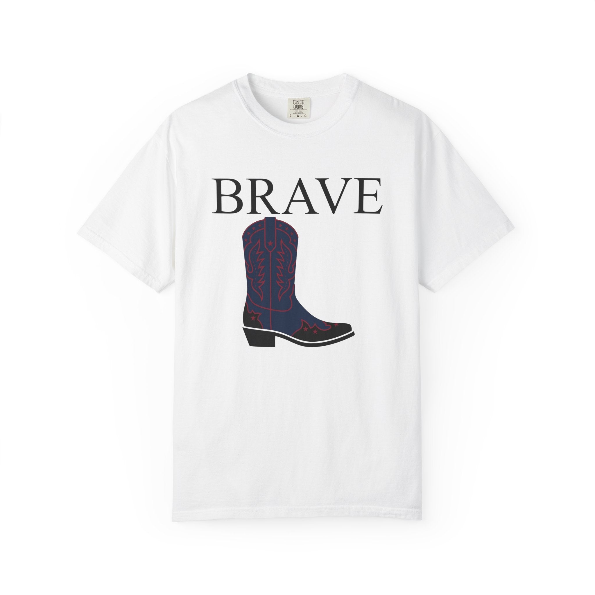 Western Boot Shirt America Cowboy Gift Women Graphic Tee Cowboy Boot T-Shirt American Fan Rodeo Tshirt Graphic Illustration Retro Star