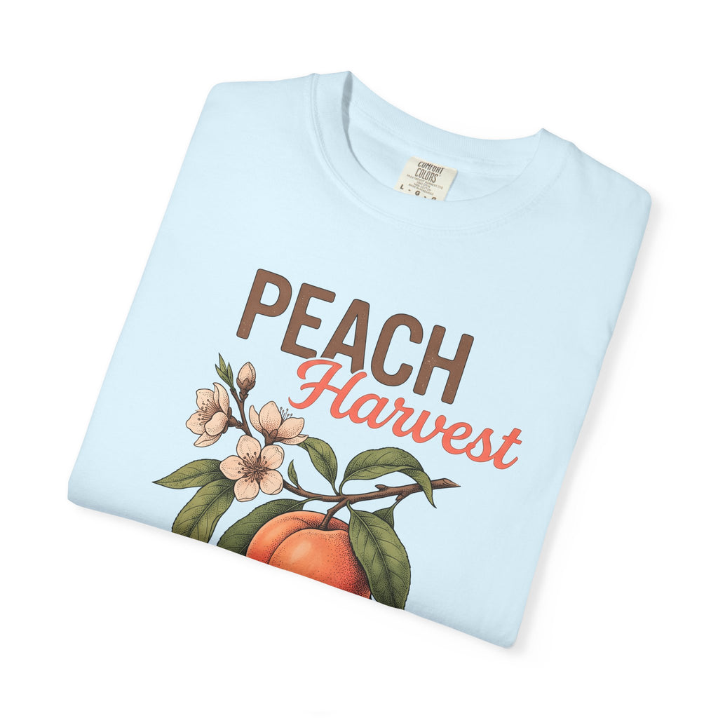 Peach Sprig Shirt Drinks Recipe Gift Women Natural Tee Peach T-Shirt Cocktail Fan Realistic Tshirt Formula Graphic Sketch Petal Tshirt
