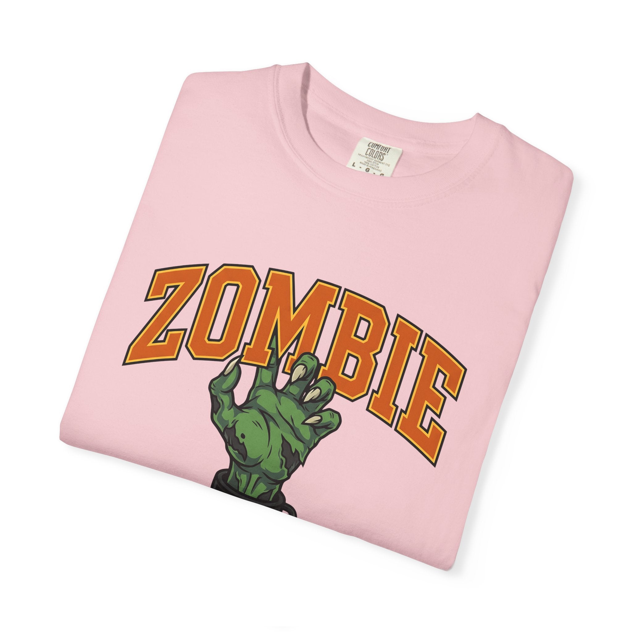Undead Hand Shirt Halloween Thriller Gift Women Comic Tee Zombie Hand T-Shirt Horror Fan Cartoon Tshirt Suspense Graphic Thriller Graphic