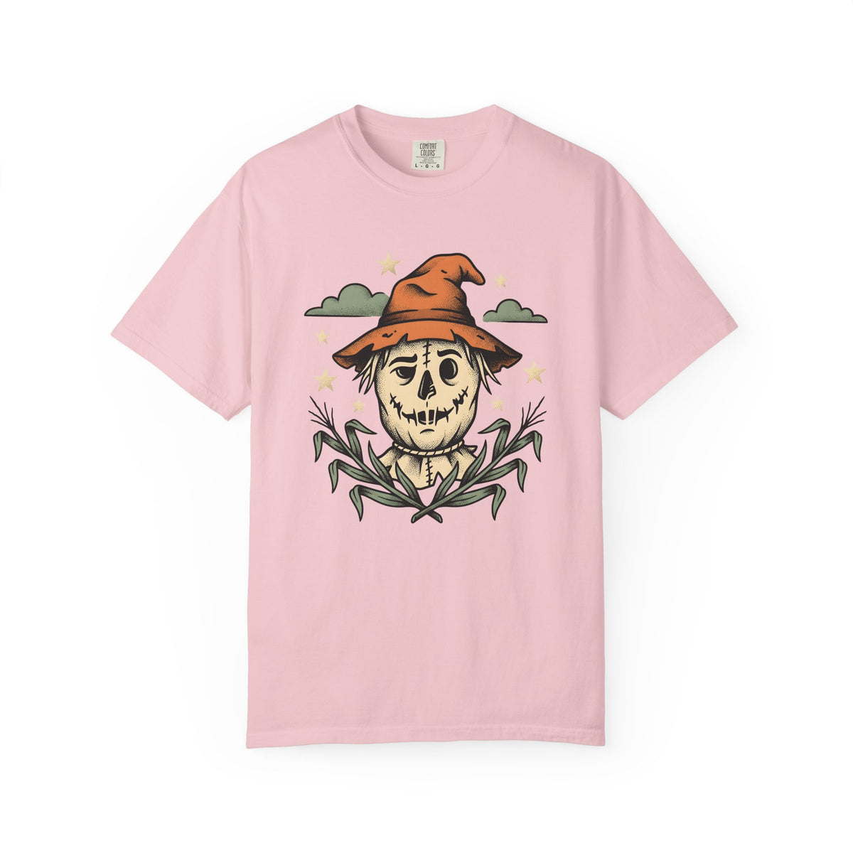 Witch Skull Shirt Halloween Horror Unisex Gift Retro Tee Skull T-Shirt Horror