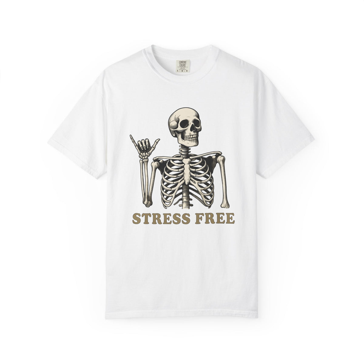 Skull Design Shirt Halloween Comedy Unisex Gift Classic Tee Skull T-Shirt Horror