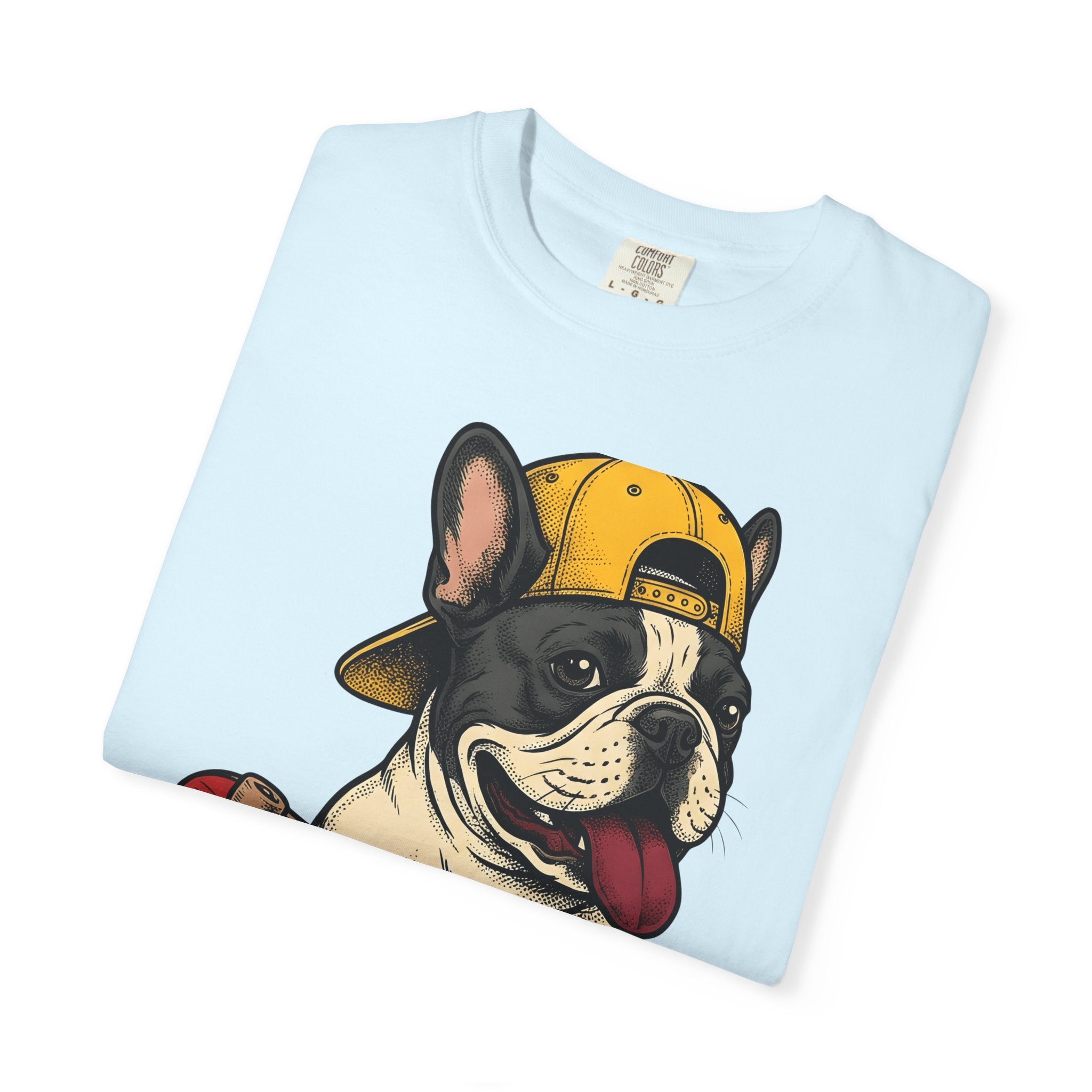 French Bulldog Shirt Dog Sports Gift Women Cartoon Tee Bulldog T-Shirt Dog Fan Toon Tshirt Action Graphic Vintage Skateboard Tshirt