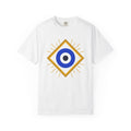 Evil Eye Shirt Boho Chic New Age Gift Women Contemporary Tee Nazar T-Shirt Hippie Fan Abstract Tshirt Spiritual Graphic Pattern Flare Tshirt