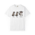 Raccoon Group Shirt Nurses Wildlife Gift Women Comic Tee Trash Panda T-Shirt Nurse Enthusiast Cartoon Tshirt Wildlife Graphic Simple Funny