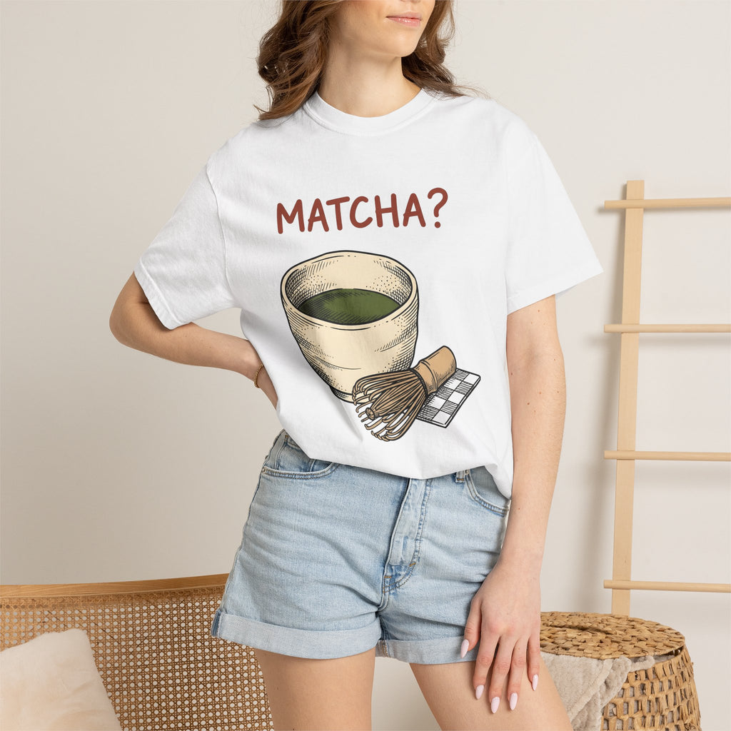 Matcha Bowl Shirt Coffee Cooks Gift Women Line Art Tee Tea Bowl T-Shirt Coffee Fan Minimalist Tshirt Chef Graphic Hand Drawn Bamboo Stirrer