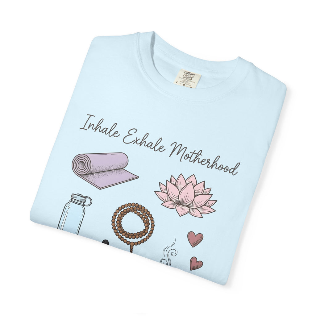 Yoga Props Shirt Moms Selfcare Gift Women Tribal Tee Yoga Accessories T-Shirt Mom Enthusiast Ethnic Tshirt Wellness Graphic Line Art Sacred