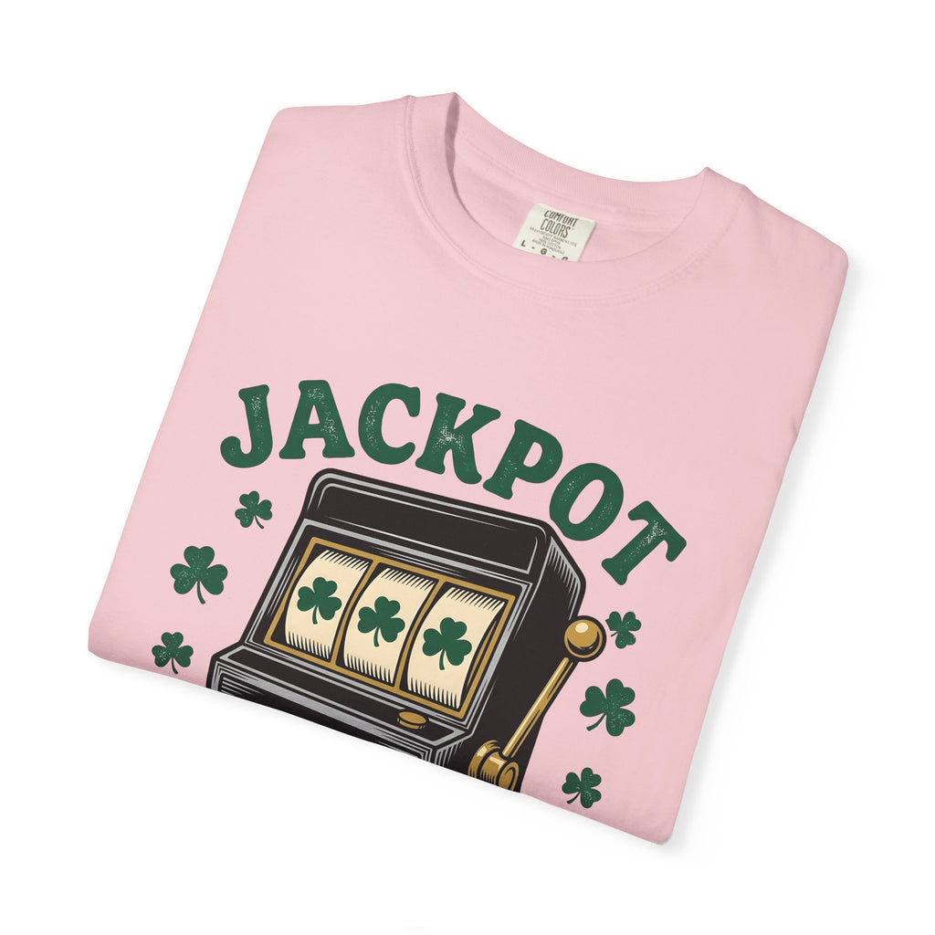 Slot Machine Shirt St Patrick's Day Gambling Gift Women Vintage Tee Poker Machine T-Shirt Luck Fan Retro Tshirt Betting Graphic Throwback