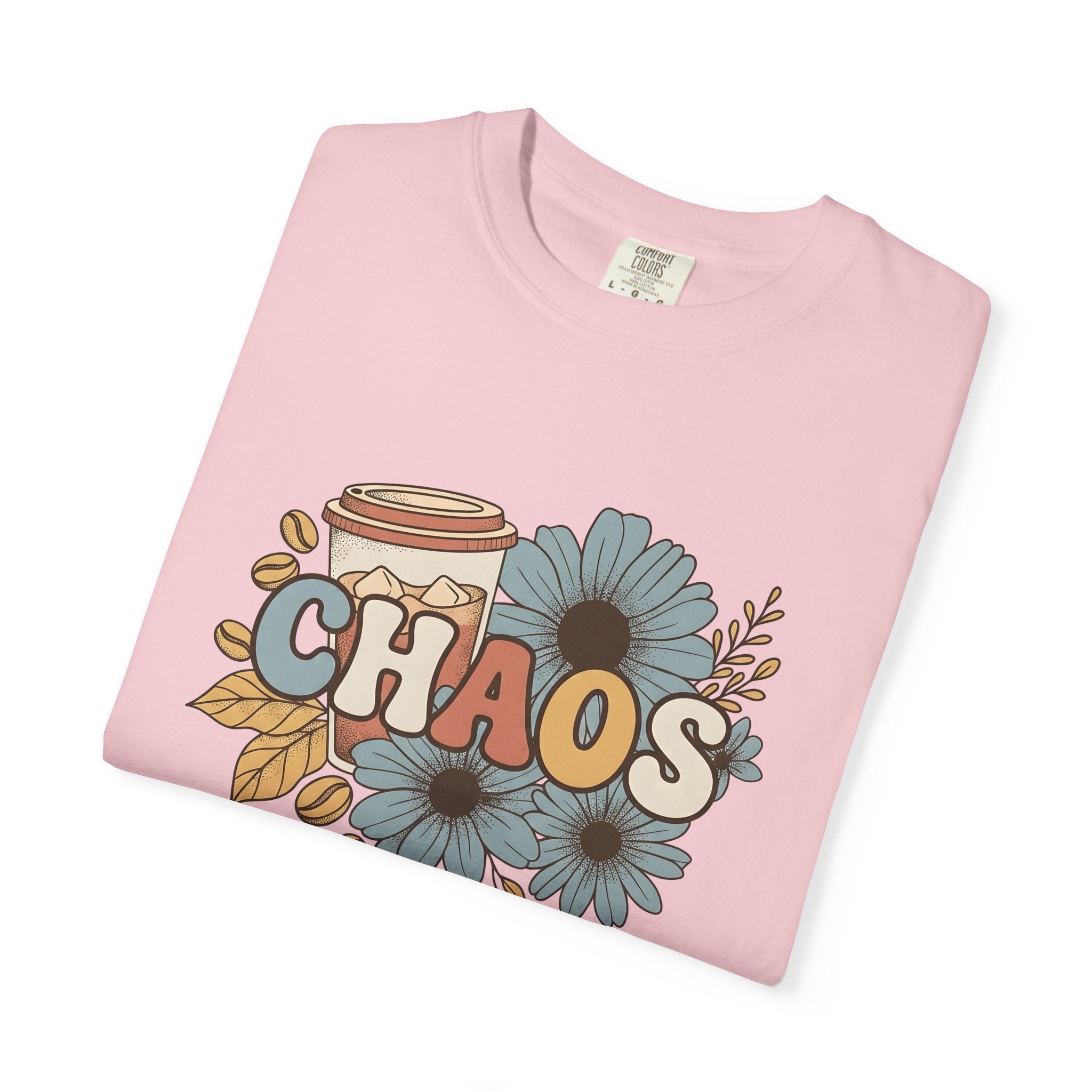 Coffee Cup Floral Shirt Mom Coffee Gift Women Boho Tee Mug T-Shirt Mother Fan Coffee Mug Graphic Retro Daisies Tshirt