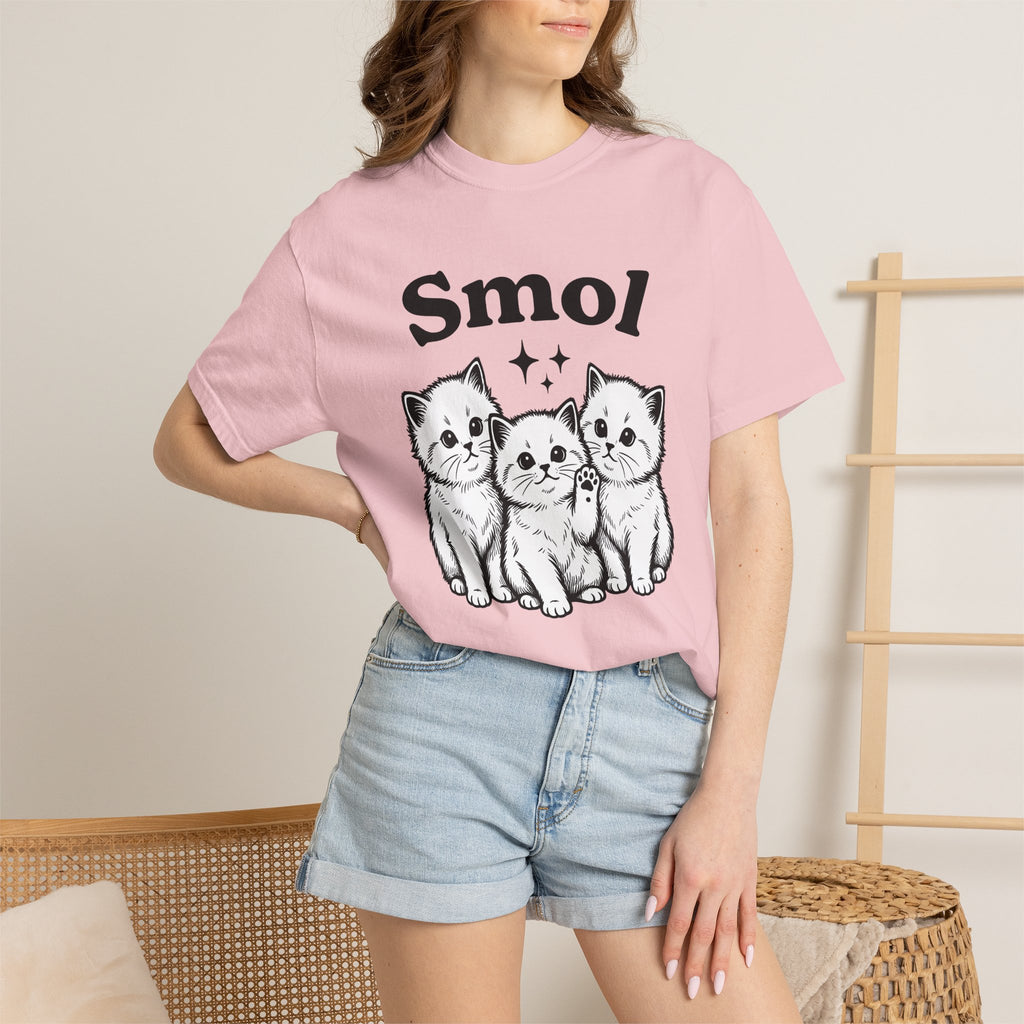 Playful Kittens Shirt Cat Wildlife Gift Women Cartoon Tee Kitten T-Shirt Cat Fan Feline Tshirt Animal Graphic Doodle Twinkles Tshirt