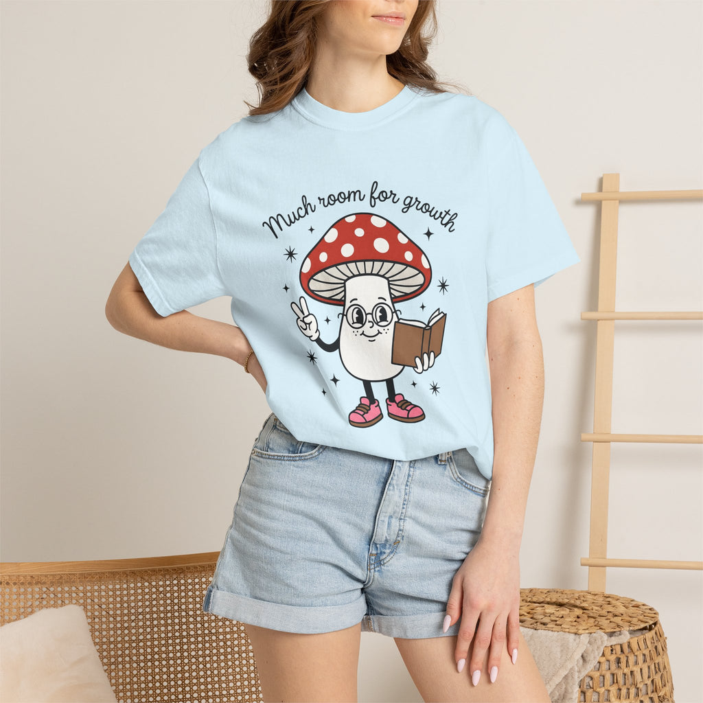 Toadstool Figure Shirt Mushroom Inspiration Gift Women Graphic Tee Fungus T-Shirt Mushroom Fan Digital Art Tshirt Motivational Graphic
