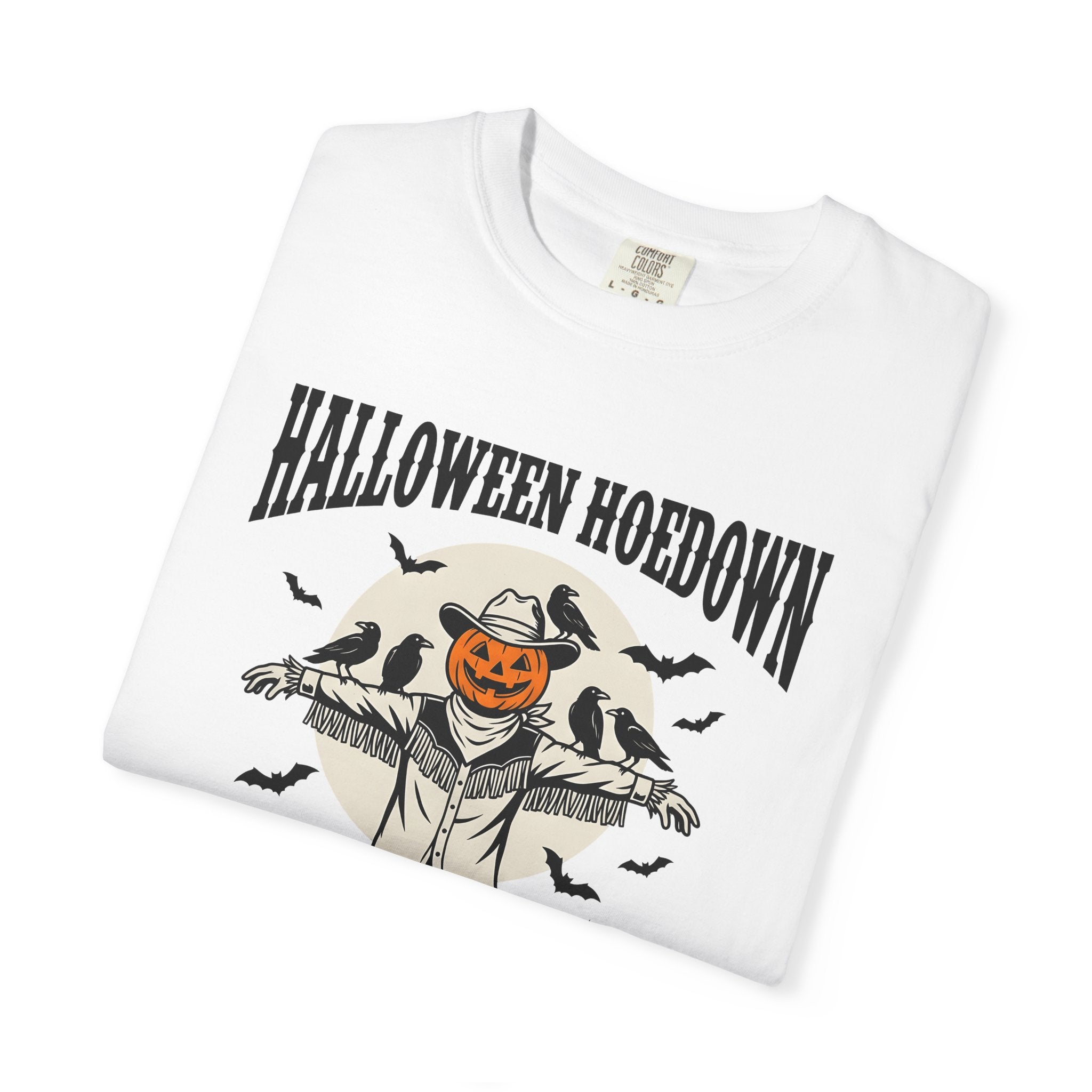Harvest Scarecrow Shirt Halloween Cowboy Gift Women Antique Tee Scarecrows T-Shirt Halloween Fan Vintage Tshirt Rodeo Graphic Classic Flying