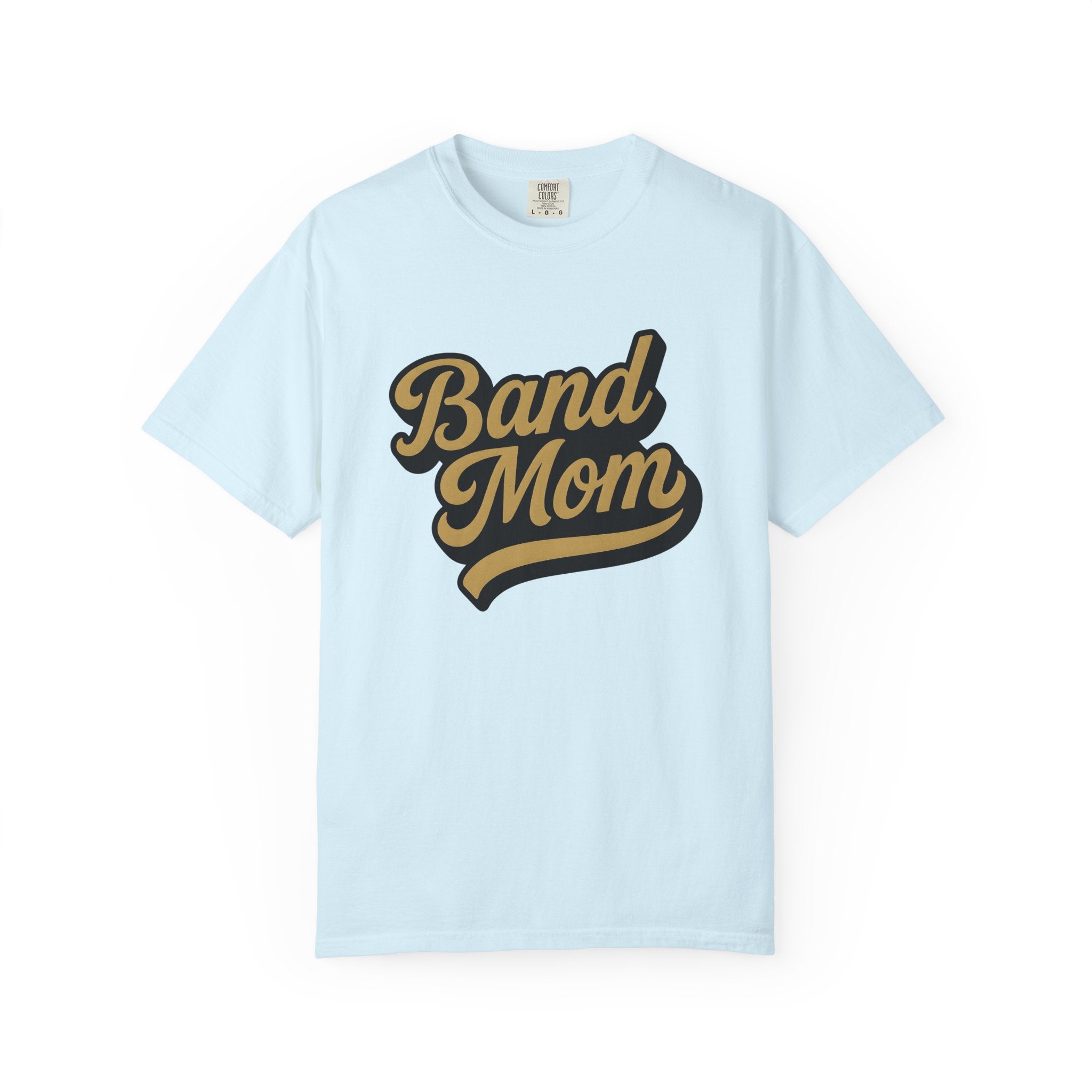Band Mom Phrase Shirt Moms Sound Gift Women Handwritten Script Tee Concert Mom T-Shirt Mom Fan Typography Tshirt Audio Graphic Classic
