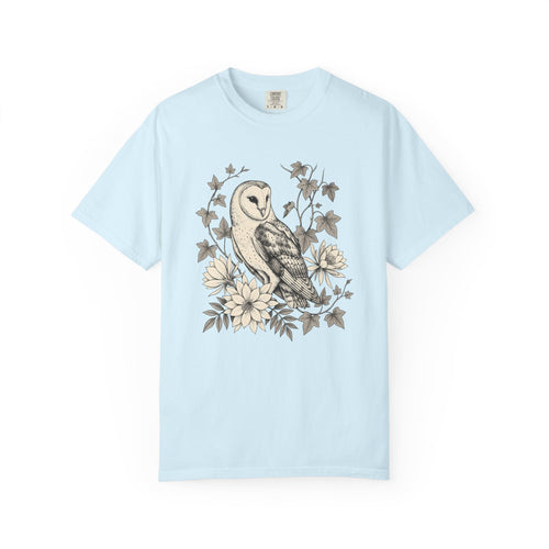 Barn Owl Shirt Cottagecore Environment Gift Women Garden Art Tee Owl T-Shirt Cottagecore Fan Artistic Tshirt Eco Graphic Classic Blossom