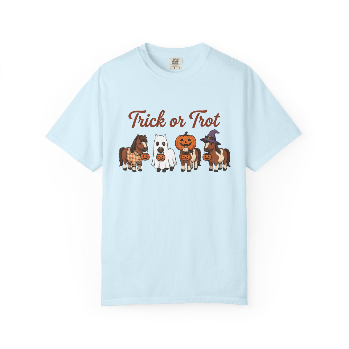 Horse Gear Shirt Halloween Critters Unisex Gift Lovable Tee Equestrian T-Shirt