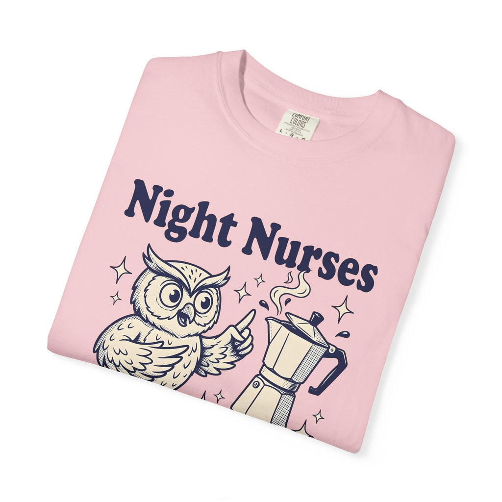 Owl Coffee Brewer Shirt Nurses Caffeine Gift Women Rustic Tee Coffee Maker T-Shirt Nurse Enthusiast Country Tshirt Caffeine Graphic Doodle