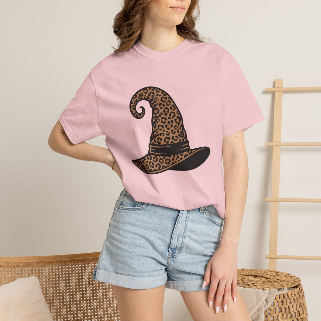 Wildcat Witch Hat Shirt Halloween Outfit Gift Women Popular Tee Witch Hat T-Shirt Halloween Fan Retro Tshirt Fashion Graphic Nostalgic