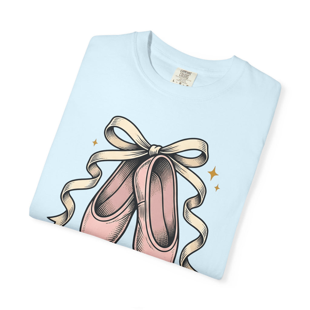 Dance Slippers Shirt Dance Mom Tutu Gift Women Line Art Tee Ballet Shoes T-Shirt Dance Mom Enthusiast Minimalist Tshirt Ballet Skirt Graphic
