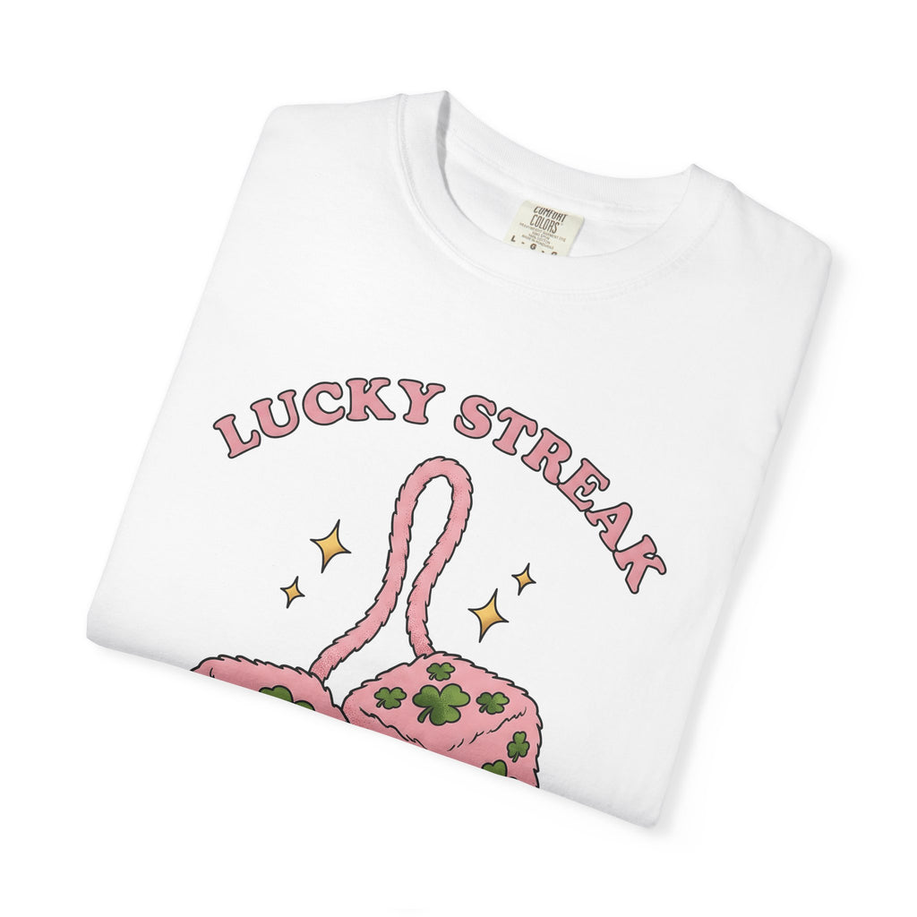 Fuzzy Dice Shirt St Patrick's Day Fortune Gift Women Comic Tee Fuzzy Dice T-Shirt Luck Fan Cartoon Tshirt Prosperity Graphic Vintage Clover
