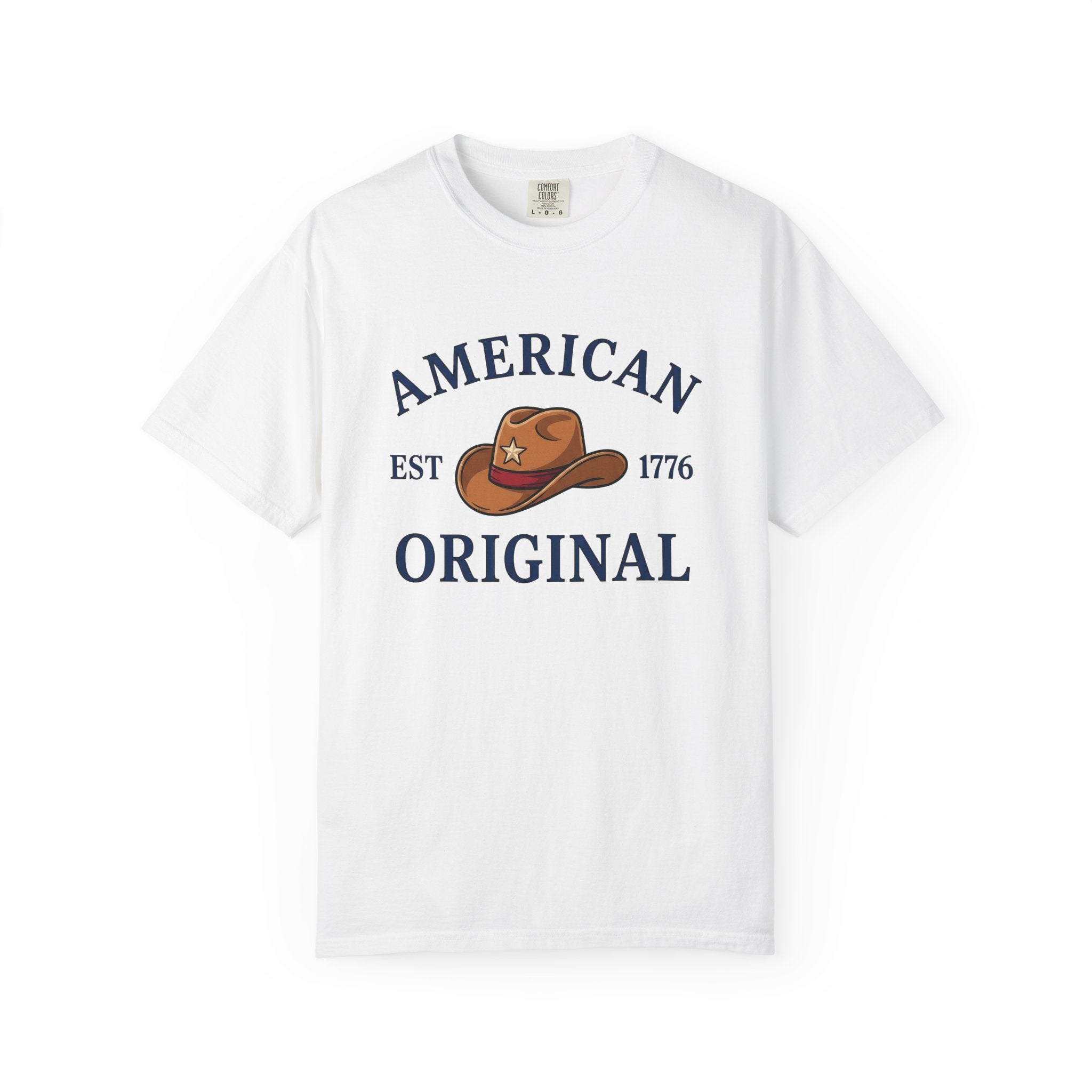 Cowboy Hat Shirt America Western Gift Women Vintage Tee Stetson T-Shirt Patriot Fan Cowboy Tshirt Rodeo Graphic Retro Star Tshirt