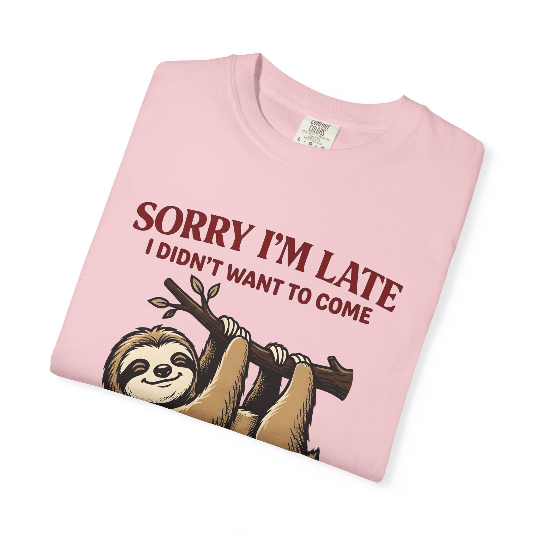 Sloth Branch Shirt Sloth Comedy Gift Women Doodle Tee Sloth T-Shirt Sloth Fan Cartoon Tshirt Humor Graphic Classic Tree Tshirt