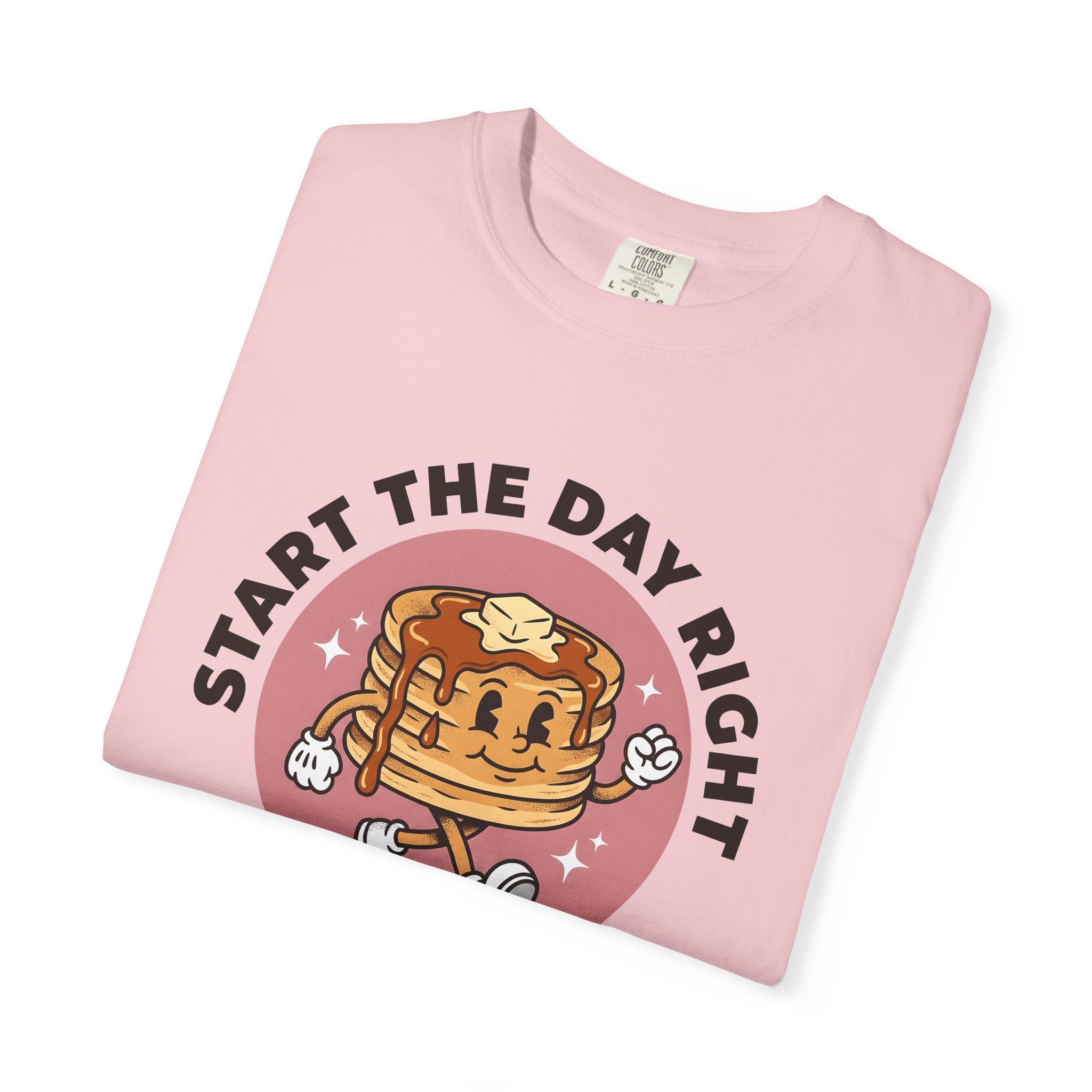 Pancake Tower Shirt Desserts Brunch Gift Women Comic Tee Stack T-Shirt Sweets Fan Cartoon Tshirt Breakfast Graphic Vintage Honey Tshirt