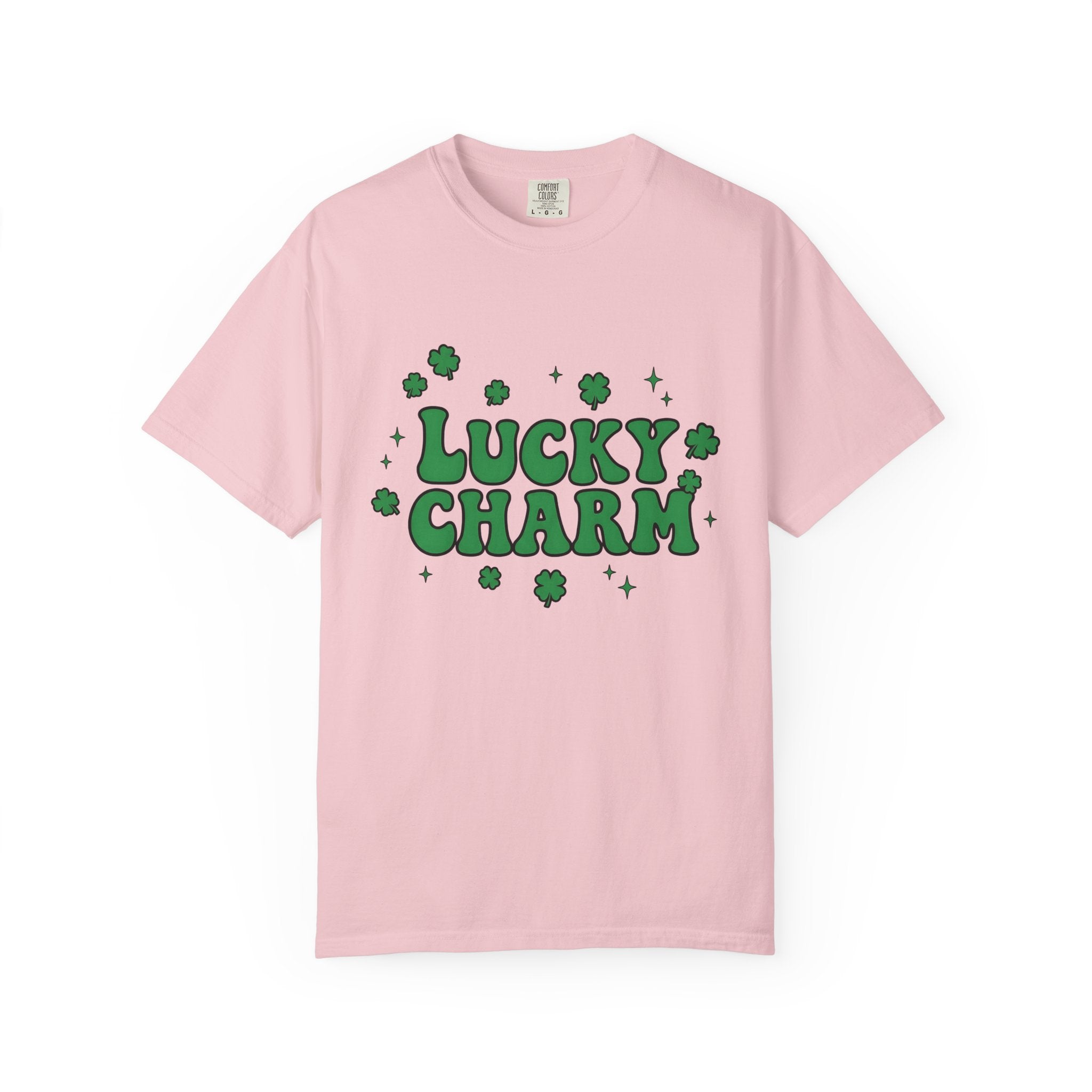 Clover Graphic Shirt St. Patrick's Day Festival Gift Women Heavy Tee Shamrock T-Shirt Irish Fan Celtic Tshirt Celebration Graphic Classic