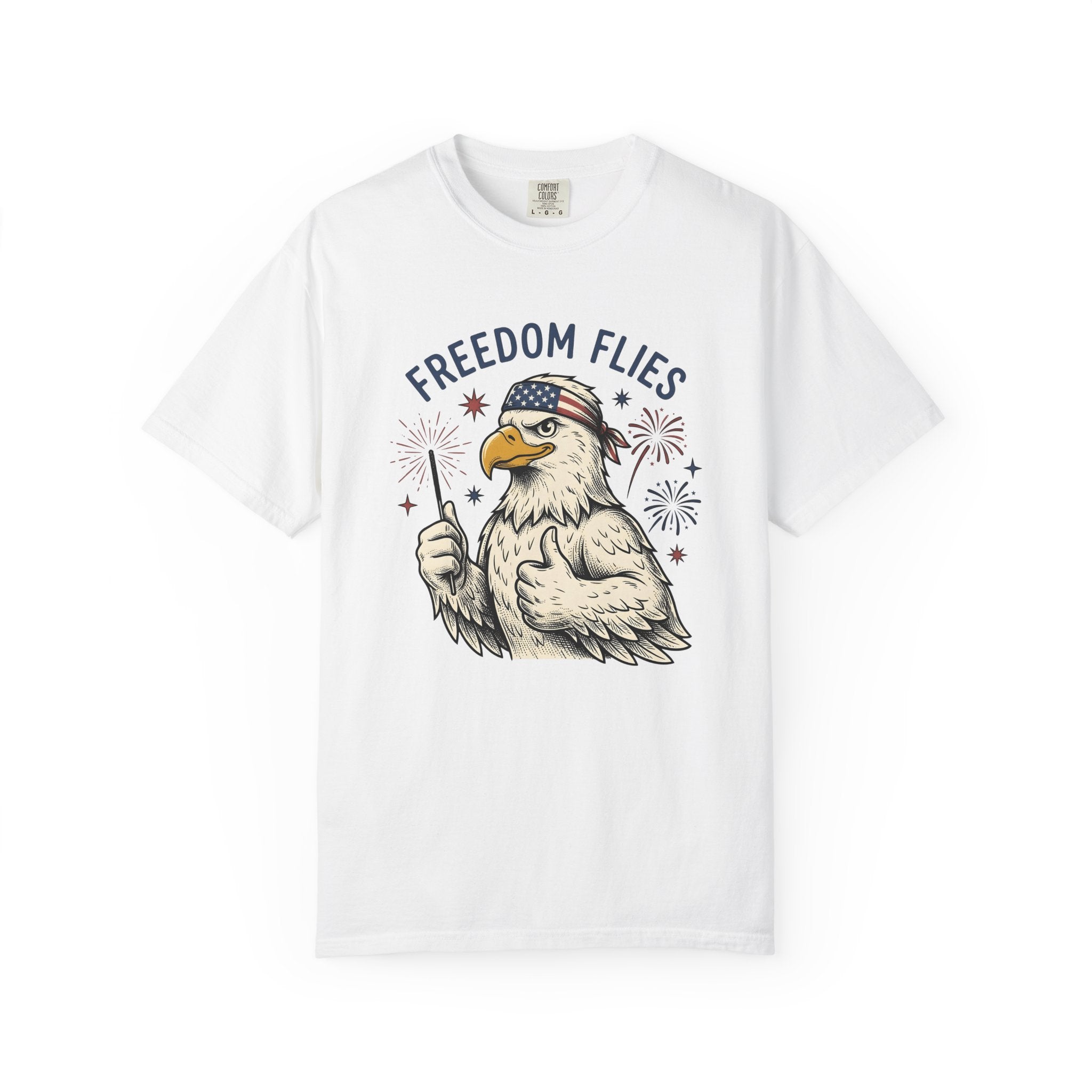 Eagle Flag Shirt America Independence Gift Women Vintage Tee Patriotic T-Shirt American Fan Old School Tshirt Freedom Graphic Classic