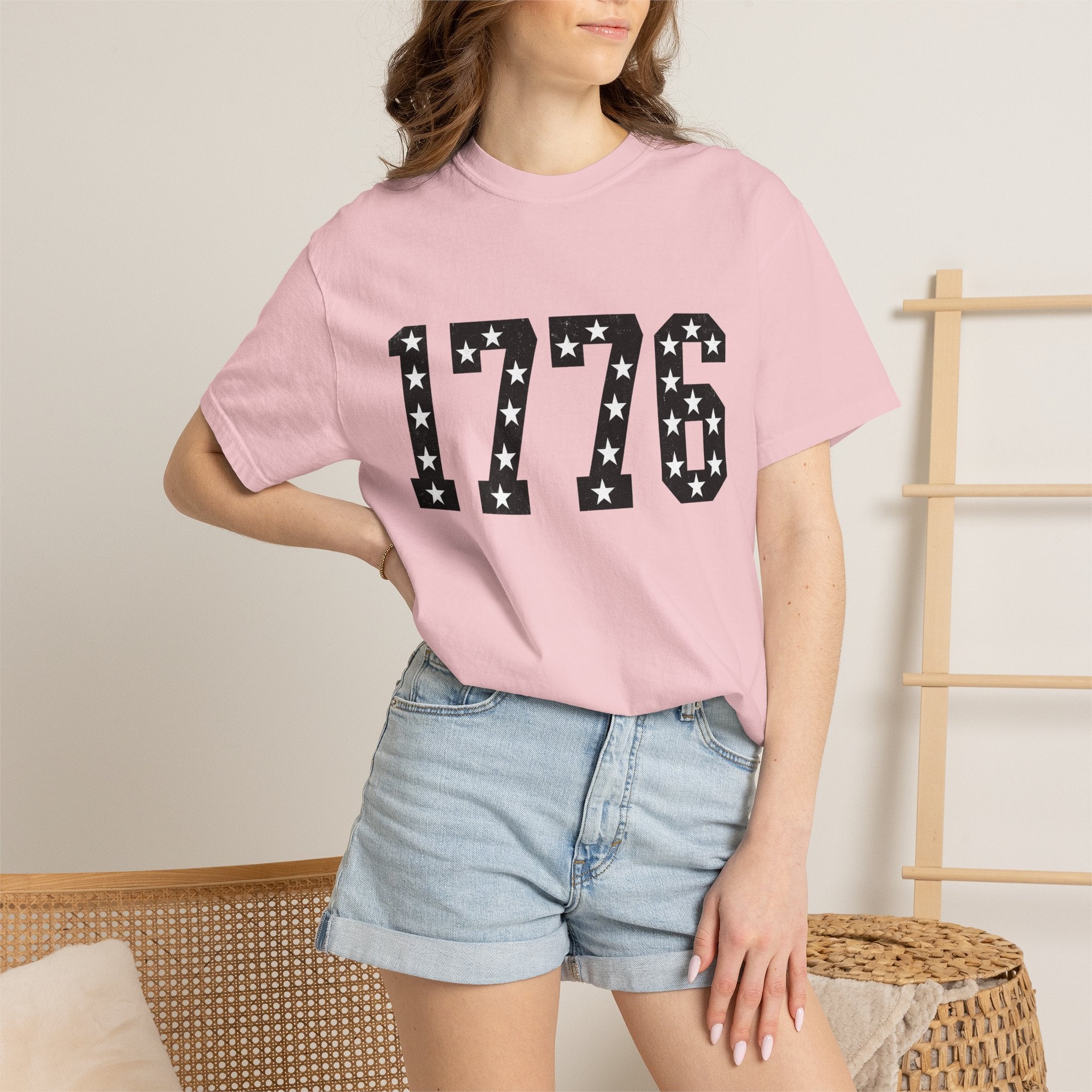 Large Numbers Shirt 4th Of July Usa Gift Women Old School Tee Big Numbers T-Shirt Independence Day Fan Patriotic Tshirt American Graphic