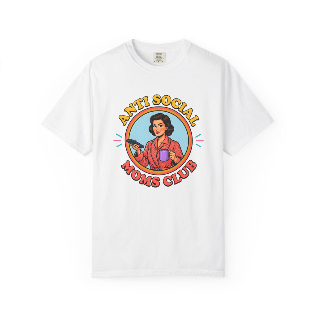 Classic Mom Shirt Moms Latte Gift Women Cartoon Tee Mother T-Shirt Mom Enthusiast Coffee Tshirt Caffeinated Graphic Hand Drawn Mug Tshirt