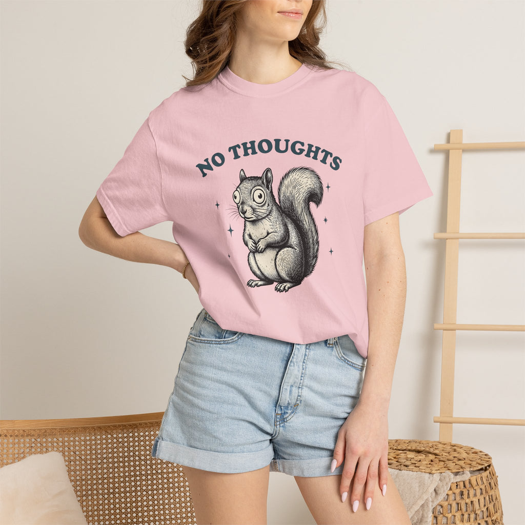 Squirrel Art Shirt Animals Joke Gift Women Classic Tee Squirrel T-Shirt Animal Fan Rodent Tshirt Prank Graphic Doodle Star Symbols Tshirt