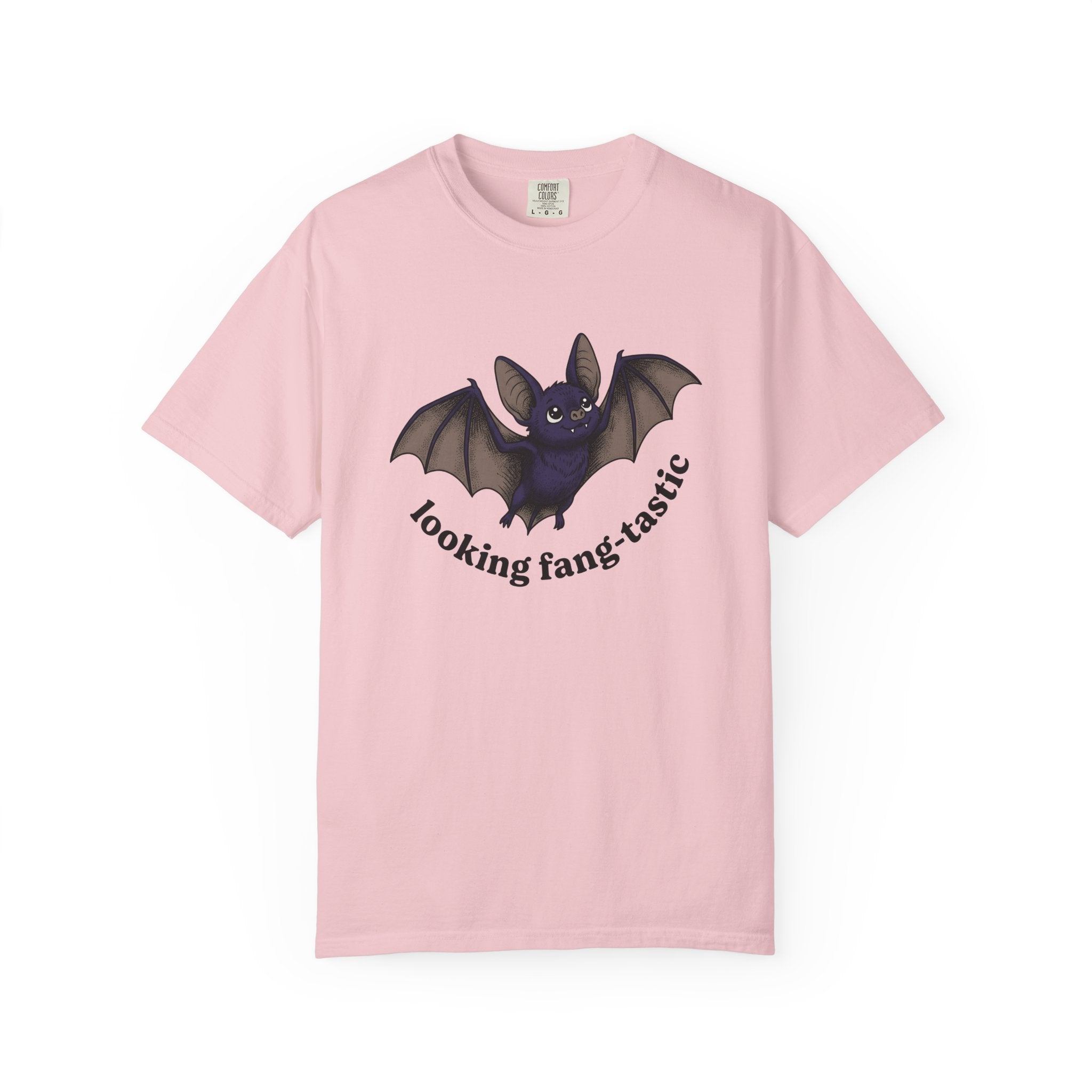Cute Bat Shirt Funny Animal Gift Women Cartoon Tee Bat T-Shirt Humor Fan Comic Tshirt Creature Graphic Hand Drawn Wings Tshirt