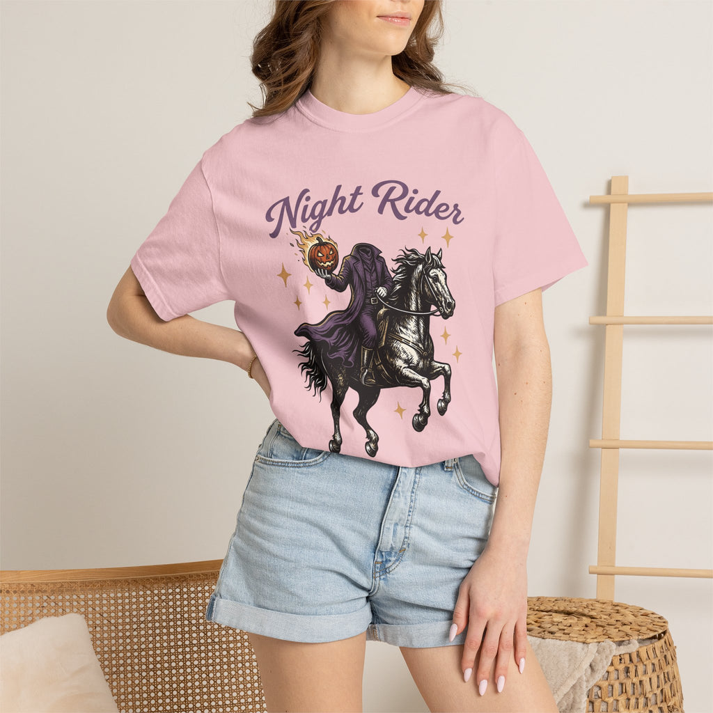 Headless Horseman Shirt Halloween Dark Gift Women Antique Tee Horseman T-Shirt Spooky Fan Horseman Tshirt Gothic Graphic Classic
