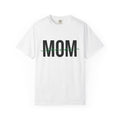 Mom Text Graphic Shirt Soccer Mom Family Gift Women Modern Tee Mom T-Shirt Soccer Fan Trendy Tshirt Family Graphic Minimalist Script Accent