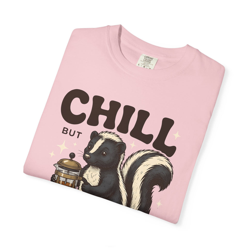 Skunk Brew Shirt Animal Hot Drink Gift Women Rustic Tee Skunk Beer T-Shirt Wildlife Fan Craft Beer Tshirt Coffee Graphic Doodle Star Symbols