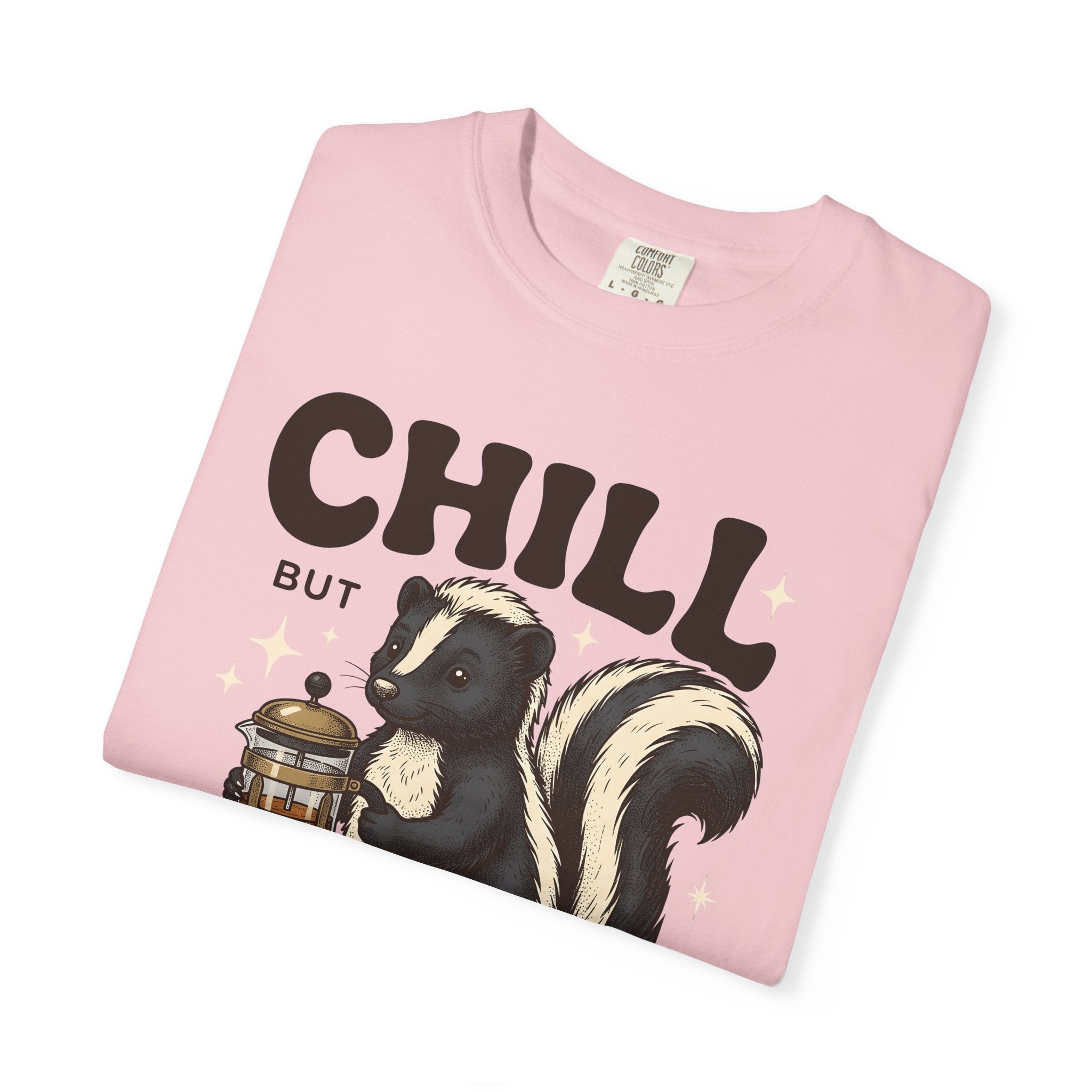 Skunk Brew Shirt Animal Hot Drink Gift Women Rustic Tee Skunk Beer T-Shirt Wildlife Fan Craft Beer Tshirt Coffee Graphic Doodle Star Symbols