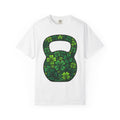 Luck Dumbbell Shirt St Patrick's Day Exercise Gift Women Retro Tee Dumbbell t-shirt Shamrock Fan Vintage Tshirt Fitness Graphic Hand Drawn