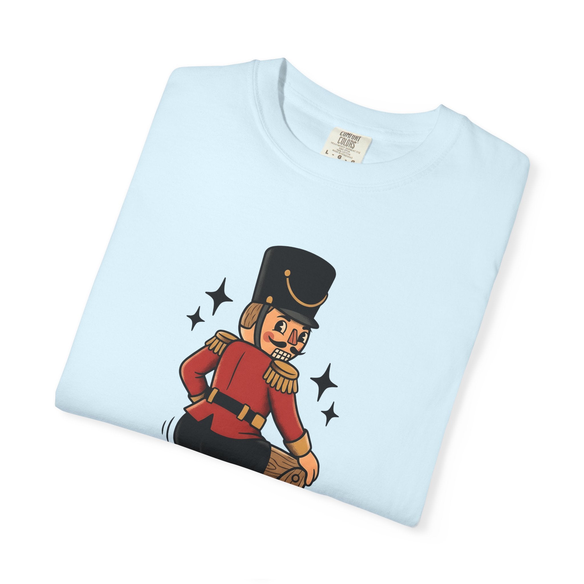 Nutcracker Soldier Shirt Christmas Humor Gift Women Cartoon Tee Toy Soldier T-Shirt Xmas Fan Comic Tshirt Funny Graphic Retro Stars Tshirt
