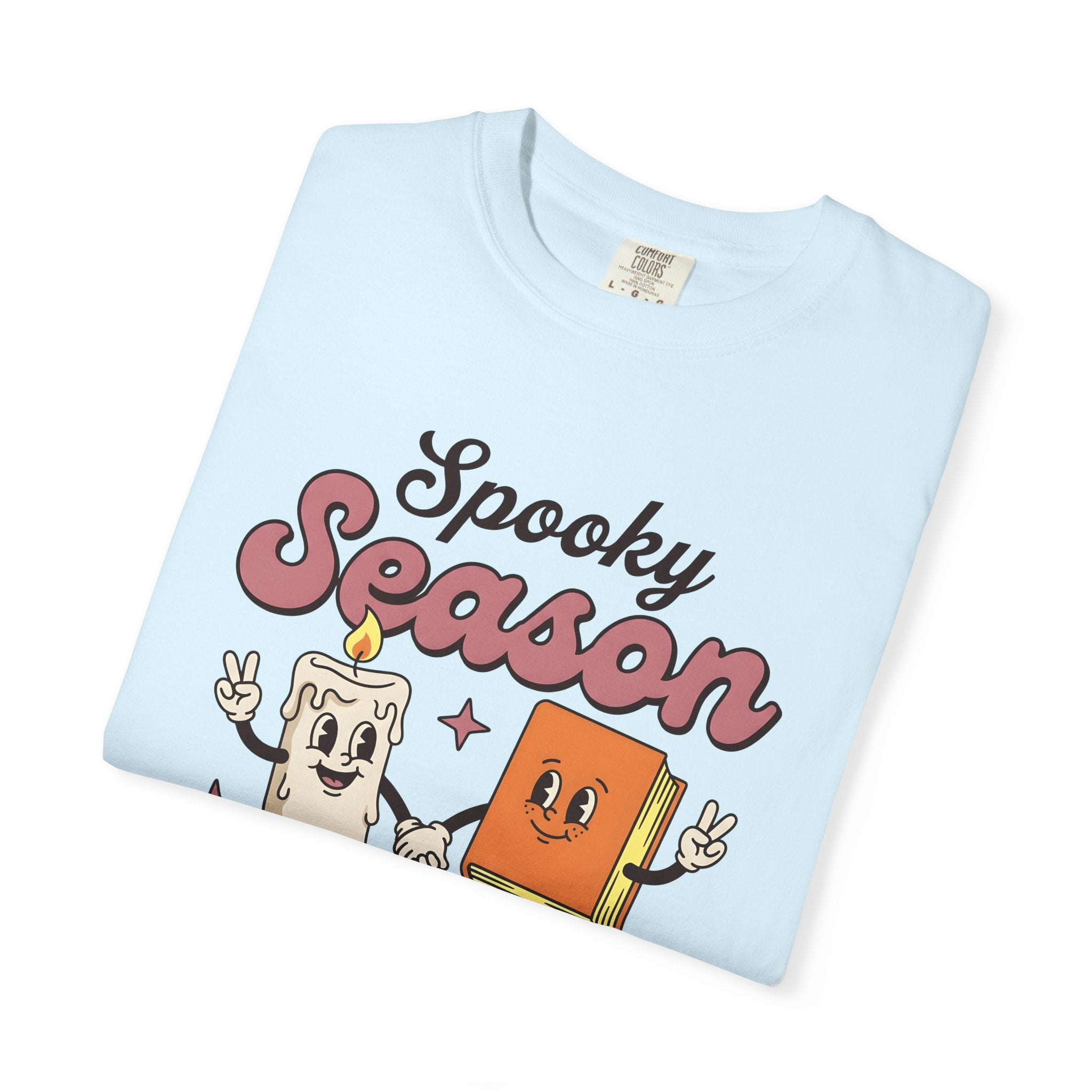 Candle Story Characters Shirt Halloween Supernatural Gift Women Comic Strip Tee Candle Characters T-Shirt Horror Fan Comic Art Tshirt