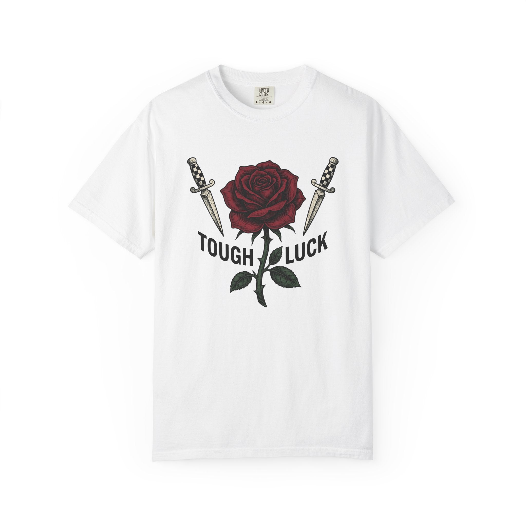 Flower Dagger Shirt Cowgirl Chopper Gift Women Neo Traditional Tee Dagger T-Shirt Cowboy Fan Tattoo Tshirt Biker Graphic Old School Greenery