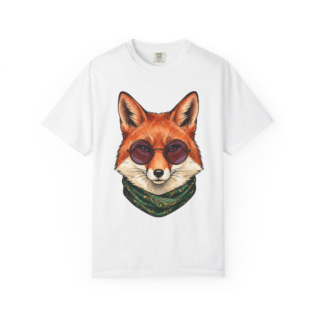 Fox Face Shirt Moms Animal Gift Women Boho Tee Fox T-Shirt Mother Fan Vixen Tshirt Wildlife Graphic Vintage Sunglasses Tshirt