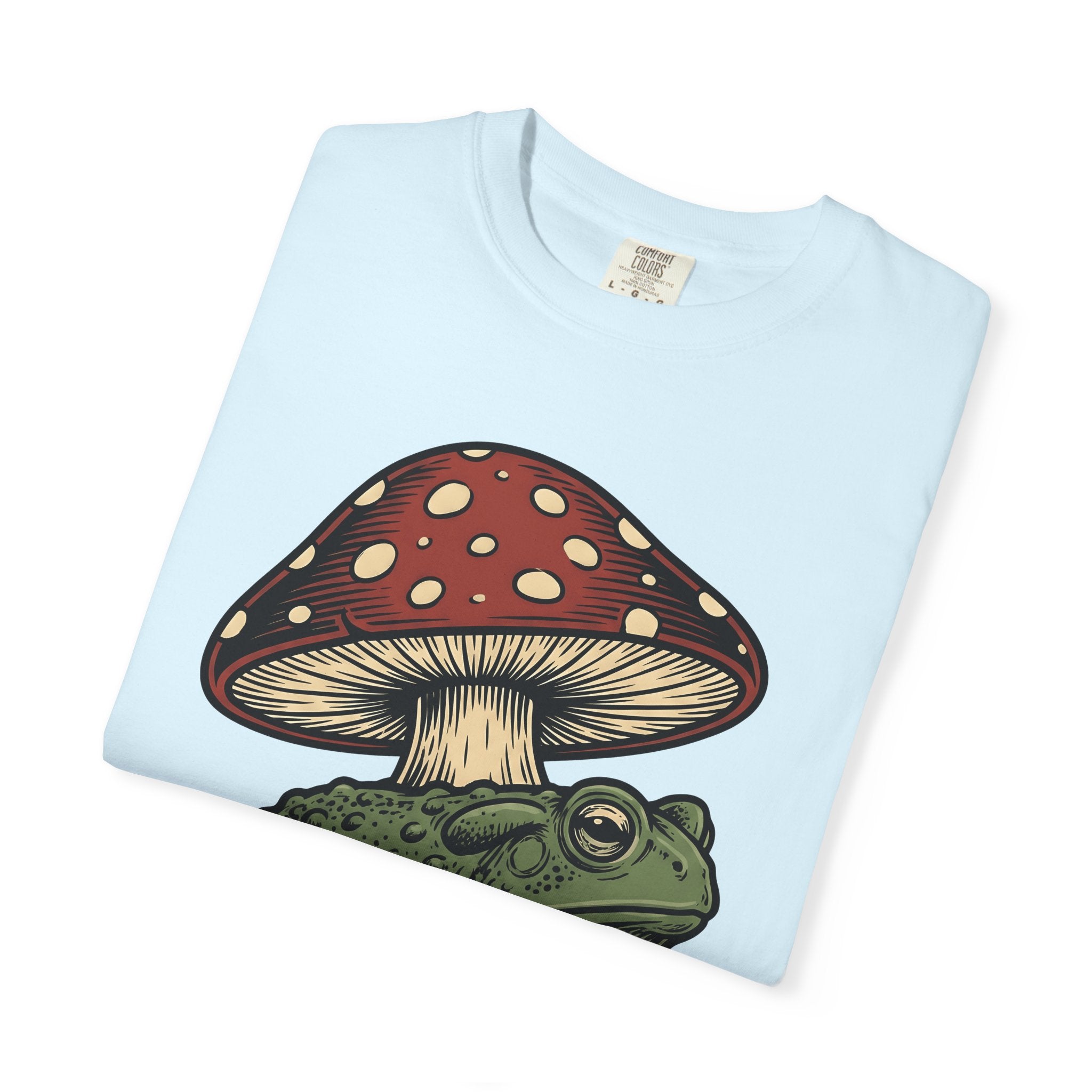 Toad Fungus Shirt Funny Nature Gift Women Old School Tee Fungal Infection T-Shirt Humor Fan Retro Tshirt Wildlife Graphic Doodle Toadstool